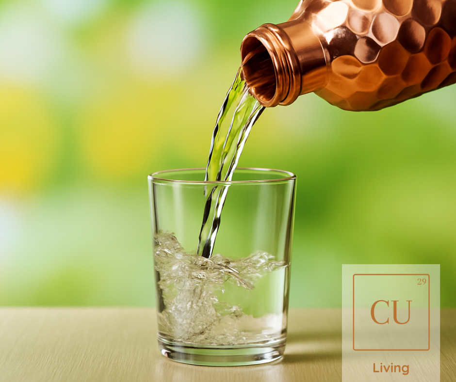 CU29™ Maverick Handcrafted Pure 100% Copper Water Bottle