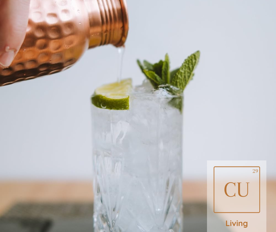 CU29™ Maverick Handcrafted Pure 100% Copper Water Bottle