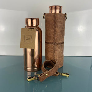 CU29™ Eleanor Handcrafted Copper Water Bottle - The CU29™ Copper Company