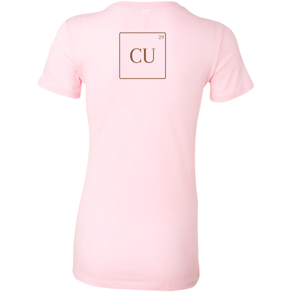 CU29™ Bella Ringspun Cotton Womens Shirt - The CU29™ Copper Company