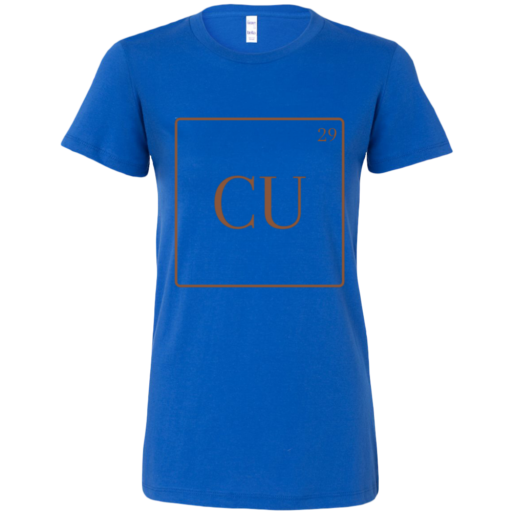 CU29™ Bella Ringspun Cotton Womens Shirt - The CU29™ Copper Company