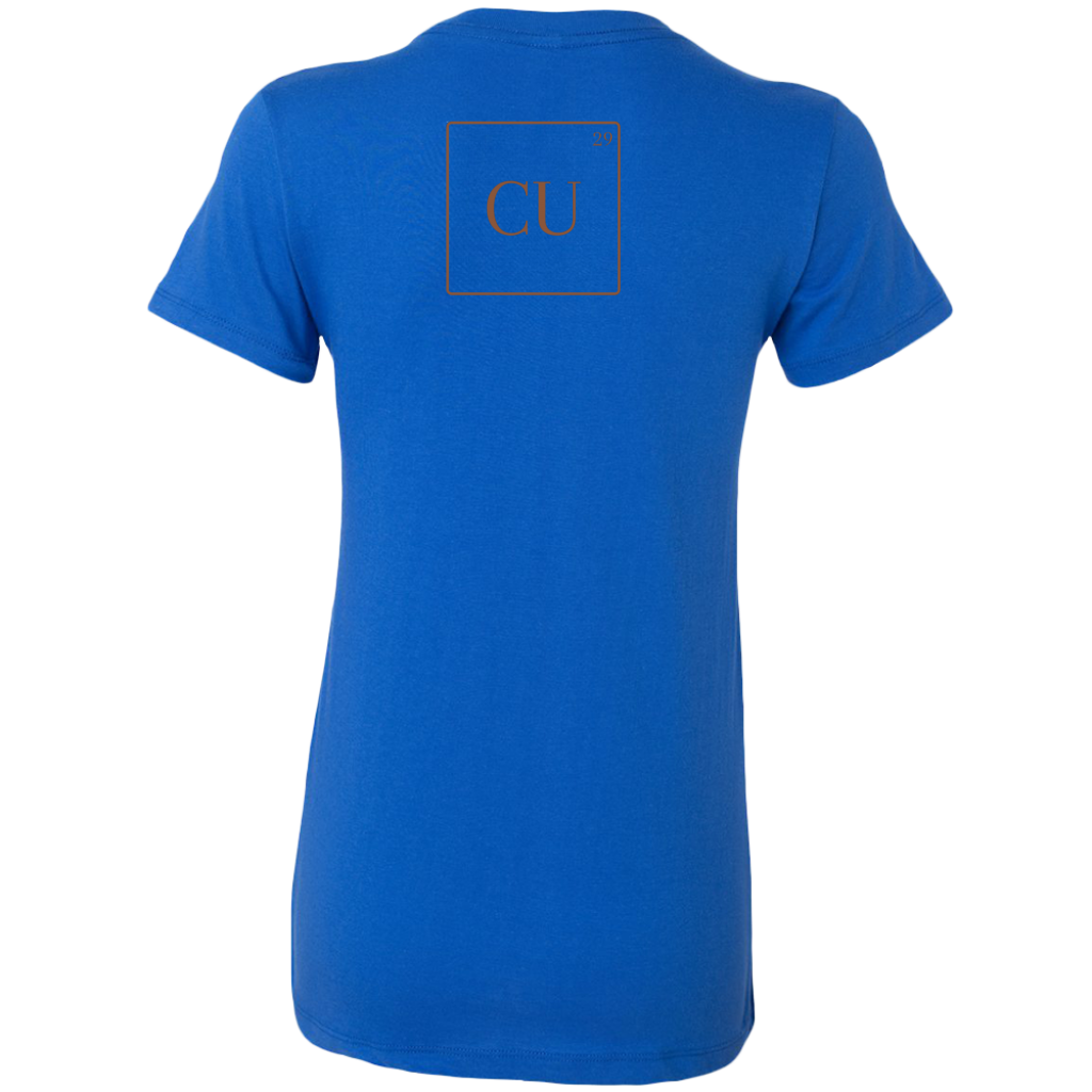 CU29™ Bella Ringspun Cotton Womens Shirt - The CU29™ Copper Company