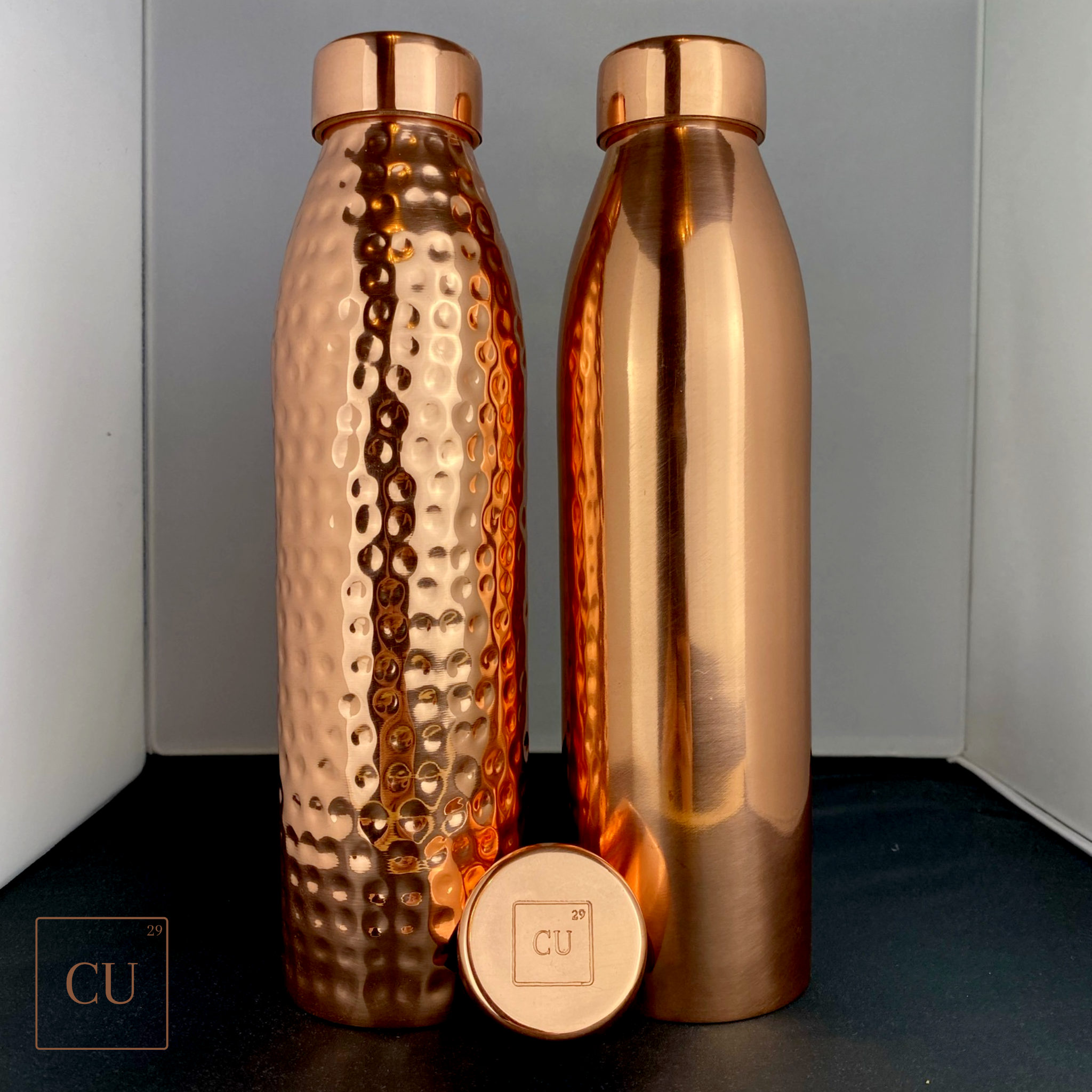 Matte Copper Water Bottle – copperdirect