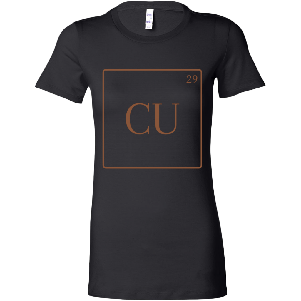 CU29™ Bella Ringspun Cotton Womens Shirt - The CU29™ Copper Company