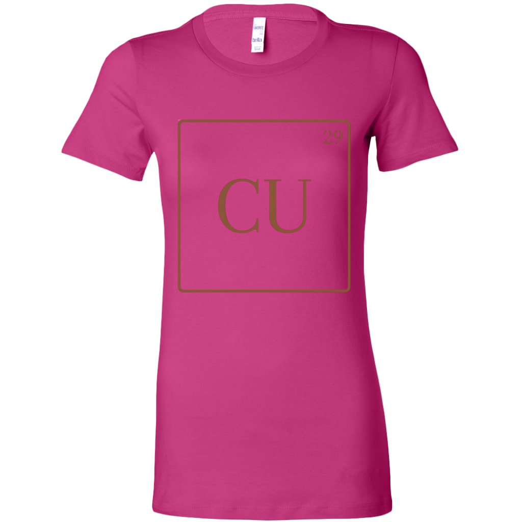 CU29™ Bella Ringspun Cotton Womens Shirt - The CU29™ Copper Company