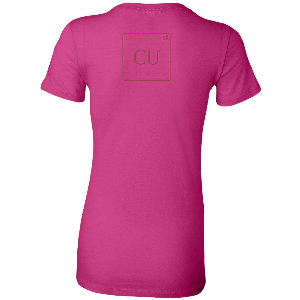 CU29™ Bella Ringspun Cotton Womens Shirt - The CU29™ Copper Company