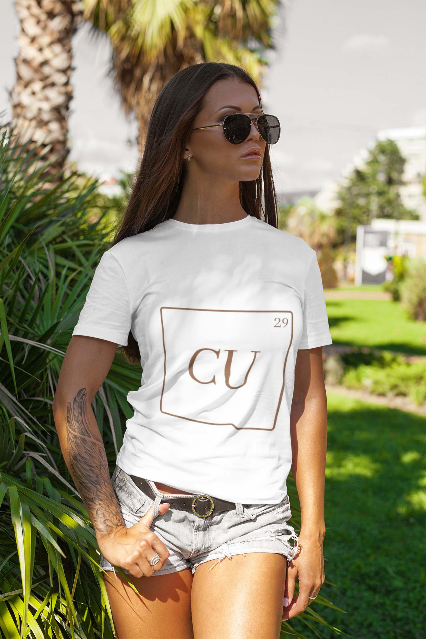 CU29™ Bella Ringspun Cotton Womens Shirt - The CU29™ Copper Company