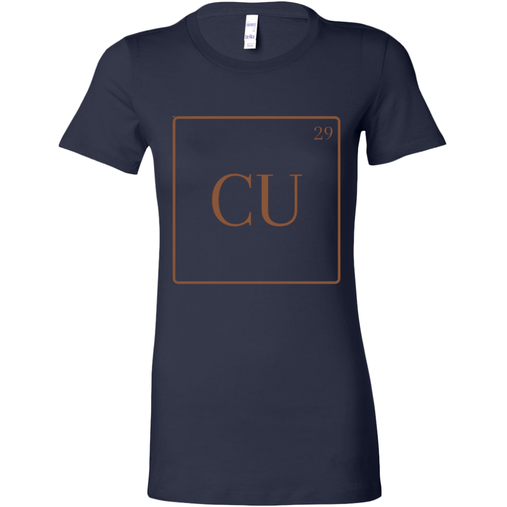CU29™ Bella Ringspun Cotton Womens Shirt - The CU29™ Copper Company